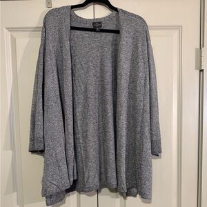 Worthington Heather Gray Women's Lightweight Cardigan